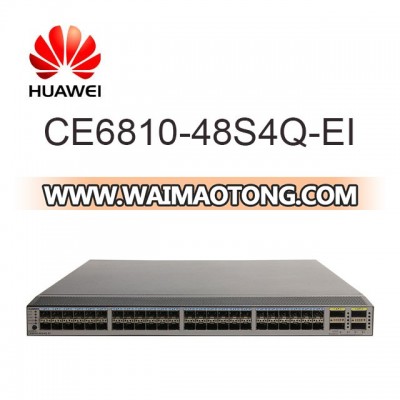 Good Price HuaweiI CE6810-48S4Q-EI 48 ports 10G SFP+ ethernet optical fiber switch