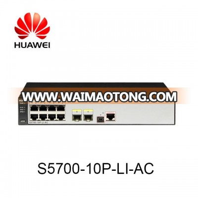 Cheap 8 ports RJ45 Huawei S5700-10P-PWR-LI-AC Optical Fiber Switch