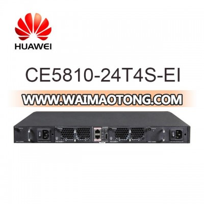 Original 10G Ethernet Optical Fiber Switch CE5810-24T4S-EI