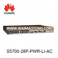 Outdoor Network Gigabit Ethernet Switch Huawei S5700-28X-LI-DC